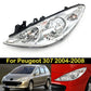 DECHO For Peugeot 307 2004 2005 2006 2007 2008 Headlight Front bumper headlight headlamp Assembly head light head lamp Assy