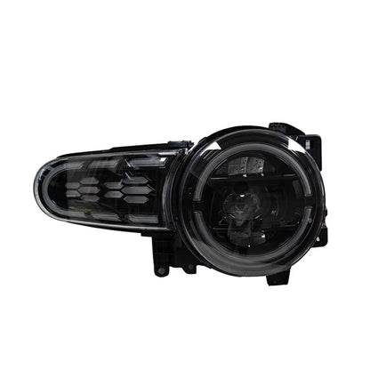 Sequential LED Headlights for Toyota FJ Cruiser 2007-2020 DRL Projector Front Lamps L+R