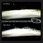 2Pcs Car LED Lights For VW Golf 6 Headlight Mk6 2009-2012  LED Projector Lens headlight Yellow + White DRL Turn Signal Lamps High Beam Lamps,Plug and Play