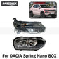 Front Bumper Headlight For DACIA Spring Nano BOX Headlamp Headlight
