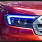 Paire de phares avant pour Ford Ranger 2016-2021 / Projecteurs LED / Droit et Gauche