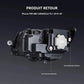 2Pcs LED Headlight Assembly For Volkswagen Caravelle T6.1 2019‑Up DRL Sequential Turn Signal Plug‑Play Front Lamp Auto Accessories