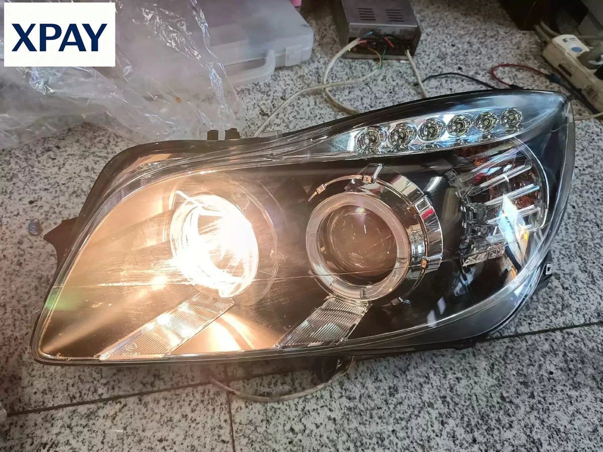 New Pair of Car Headlight assembly For Buick regal opel insignia 2009-13 led DRL daytime running light turn signal headlamp