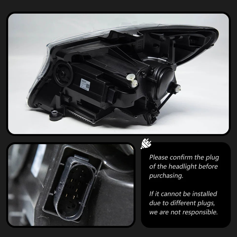 AKD Styling LED Head Lamp for Benz Vito Headlights 2016-2024 W447 V250 LED Projector Lens DRL  Dynamic front Auto Accessories