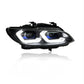 Laser Headlights for BMW 3 Series M3 E92 E93 2006-2010 New Upgrade Head Lights 335I Yellow+White DRL