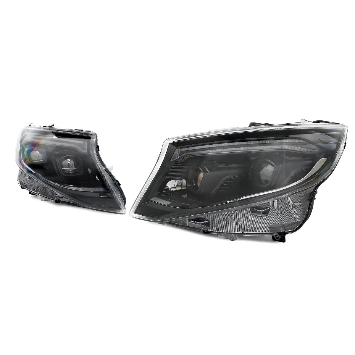 2x Headlight Assembly Left+Right For Benz V-Class W447 Vito V220 V250 V260 2015-2023 LED Front Headlights Pair Head Light Lamp