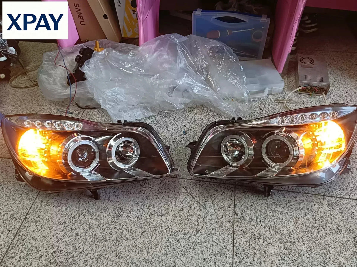 New Pair of Car Headlight assembly For Buick regal opel insignia 2009-13 led DRL daytime running light turn signal headlamp