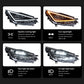 AKD LED Headlight assembly for SEAT Ibiza Mk5 Headlight 2017–2021 Ibiza MK5 6F Pre-Facelift LED Projector LENS DRL Turn Signal Front Head lamp auto Accessories