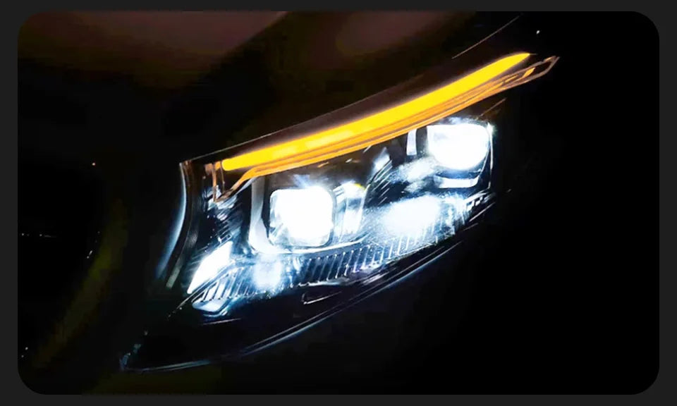 AKD Styling LED Head Lamp for Benz Vito Headlights 2016-2024 W447 V250 LED Projector Lens DRL  Dynamic front Auto Accessories