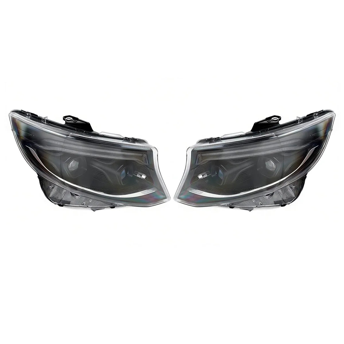 2x Headlight Assembly Left+Right For Benz V-Class W447 Vito V220 V250 V260 2015-2023 LED Front Headlights Pair Head Light Lamp