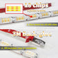 2pcs Flexible LED Strip DRL Daytime Running Light Waterproof Sequential Flow Headlight Switchback Runners Corner Turn Signal
