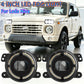 For Lada Niva Wrangler JK Dodge Citroen Ford Honda Suzuki 4 Inch LED Off Road Fog Lamp Driving Auxiliary Light Auto Headlight