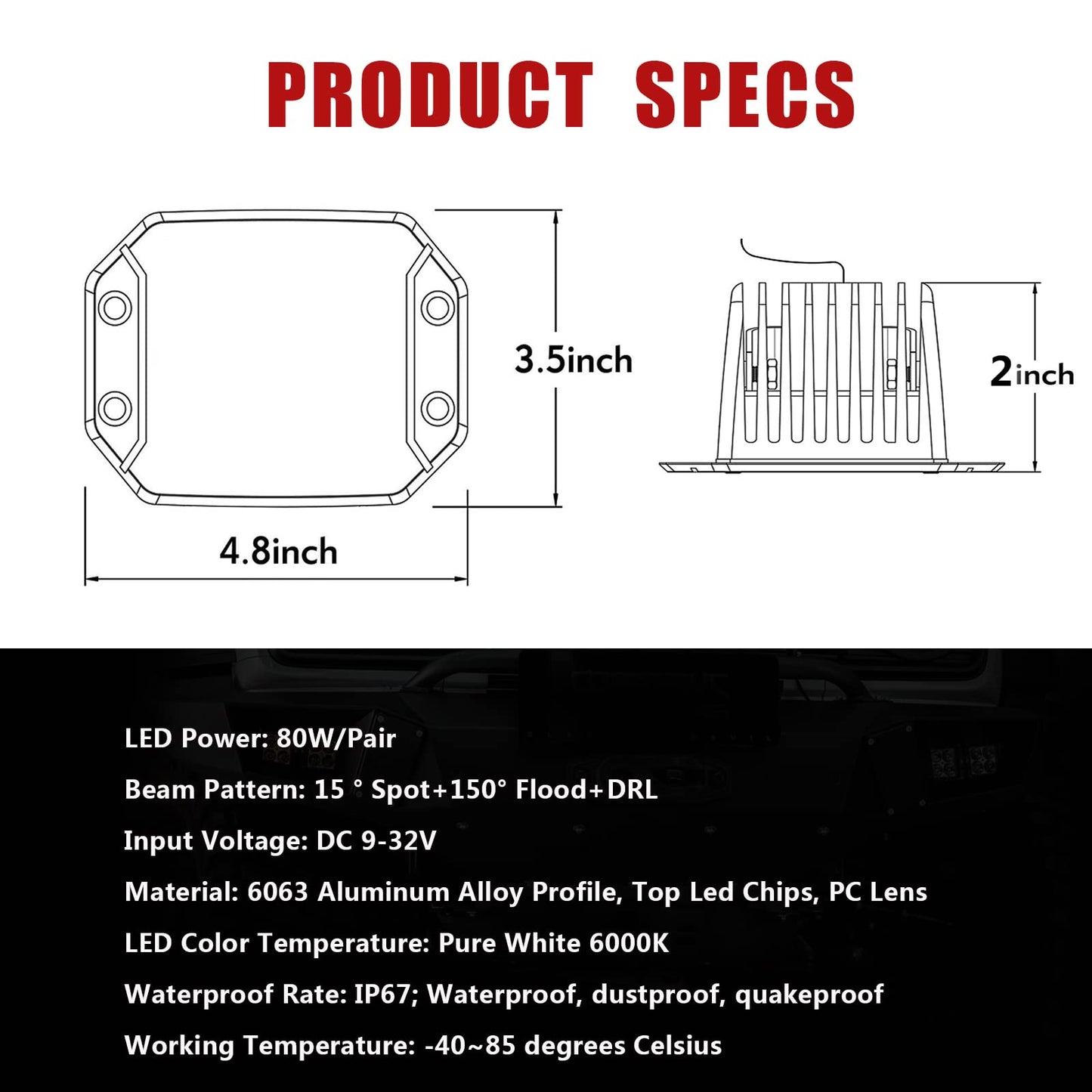 Lampe LED Work