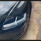 AKD Styling LED Car light for Audi A6 Headlights 2004-2011 A6 C6 LED projection lens Dynamic Signal DRL Bi Xenon Auto Accessories