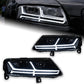 AKD Styling LED Car light for Audi A6 Headlights 2004-2011 A6 C6 LED projection lens Dynamic Signal DRL Bi Xenon Auto Accessories