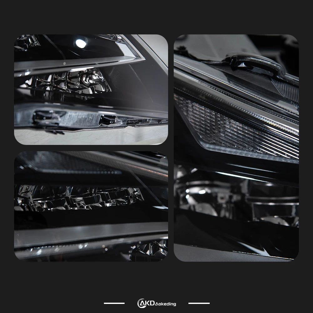 AKD LED Headlight assembly for SEAT León MK3 Headlight 2013–2017 León 5F LED Projector LENS DRL Turn Signal Front SEAT Leon Head lamp auto Accessories