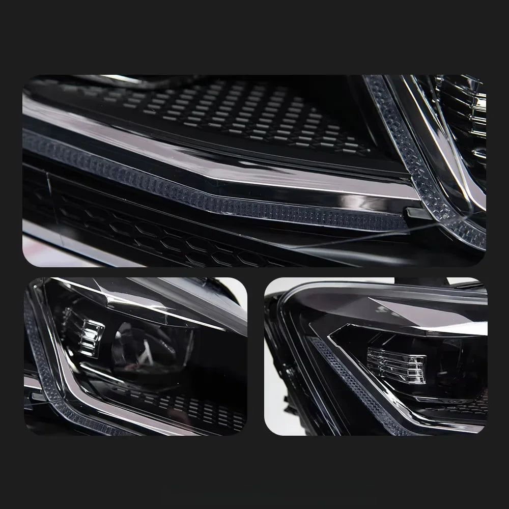 TYPY Auto Parts For VW POLO Headlights 2011-2018 GTI latest Styling LED Daytime Lights Dual Projector Car Accesorios Modified