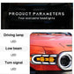 Sequential LED Headlights for Toyota FJ Cruiser 2007-2020 DRL Projector Front Lamps L+R