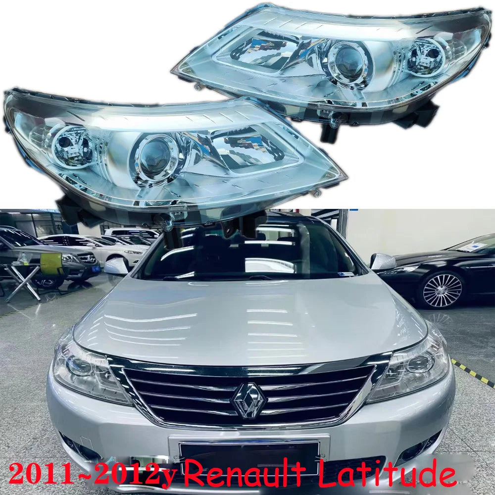 1pcs car bumpe headlamp for Latitude headlight 2011~2012y car accessories head lamp for Renault Latitude fog light