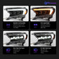Paire de phares avant pour Ford Ranger 2016-2021 / Projecteurs LED / Droit et Gauche
