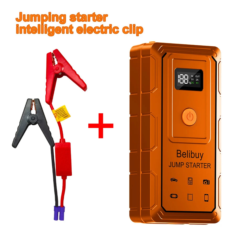 12VCar Battery Starter,5000mAh Portable Emergency Jump Starter,Auto Engine Booster,Vehicle Electronic Accessory,Emergency Tool