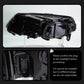 AKD Styling LED Car light for Audi A6 Headlights 2004-2011 A6 C6 LED projection lens Dynamic Signal DRL Bi Xenon Auto Accessories