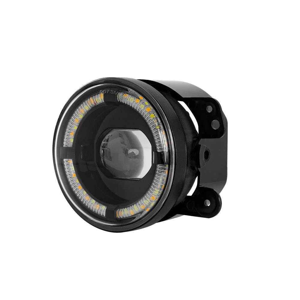 For Lada Niva Wrangler JK Dodge Citroen Ford Honda Suzuki 4 Inch LED Off Road Fog Lamp Driving Auxiliary Light Auto Headlight