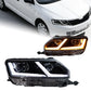 AKD Styling LED Car Lights for Skoda Rapid NH3 Pre‑Facelift 2013‑2017 Headlight LED DRL Turn Signal Low Beam High Beam Front Automotive Accessories