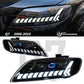 CG Integrated Headlamp Assembly with Built-in LED for Audi Q7  2006-2015  Q7 MK1 Typ 4L Front Head Lamps