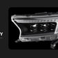 Paire de phares avant pour Ford Ranger 2016-2021 / Projecteurs LED / Droit et Gauche