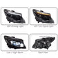2x Headlight Assembly Left+Right For Benz V-Class W447 Vito V220 V250 V260 2015-2023 LED Front Headlights Pair Head Light Lamp