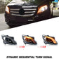 LED Headlights for Mercedes Benz Vito Metris 2016-2023 Sequential Turn Signal Projector Front  Lamps Pair Assembly
