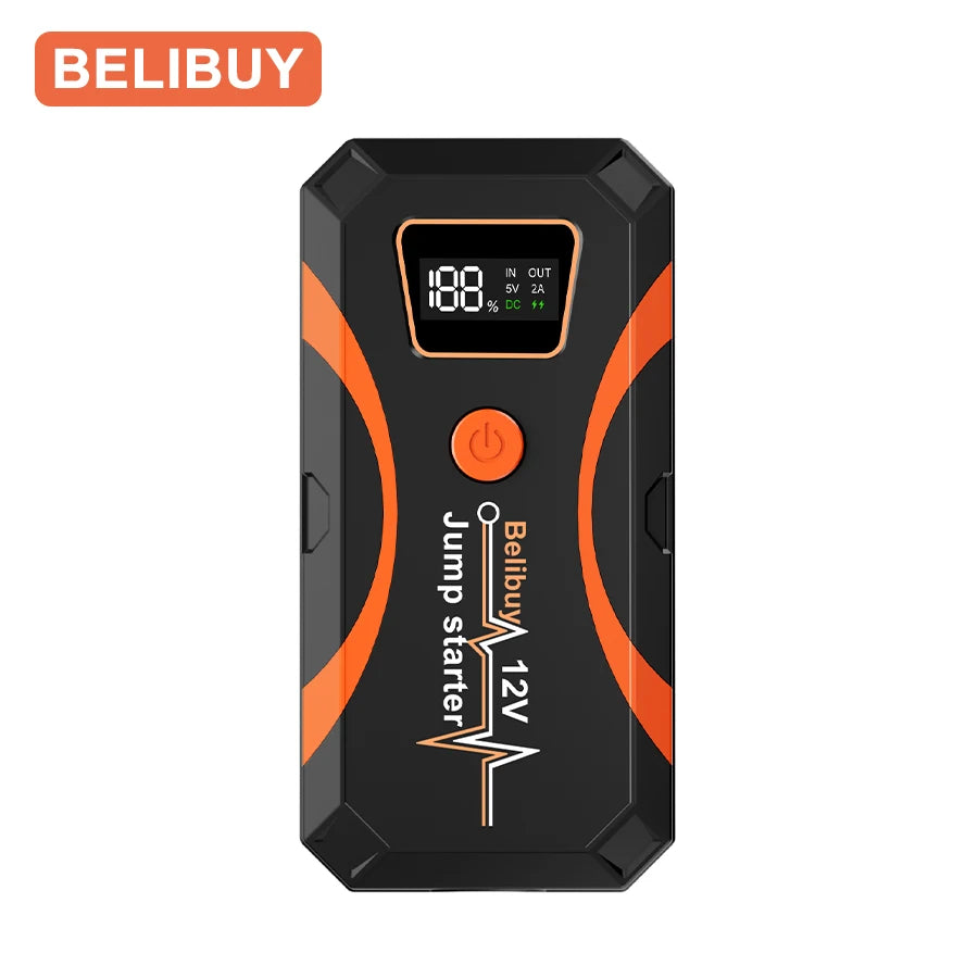 12VCar Battery Starter,5000mAh Portable Emergency Jump Starter,Auto Engine Booster,Vehicle Electronic Accessory,Emergency Tool