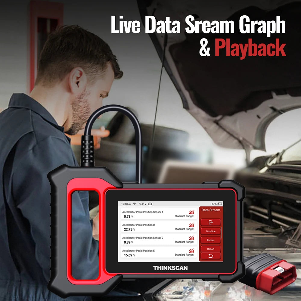 THINKCAR Thinkscan Plus S7 OBD2 Scanner Car Diagnostic